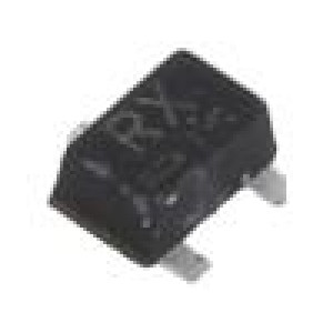 RU1C001ZPTL Tranzistor: P-MOSFET unipolární -20V -100mA Idm: 0,4A 200mW