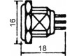 Zásuvka XLR mini vidlice 5 PIN pájení Ø11mm
