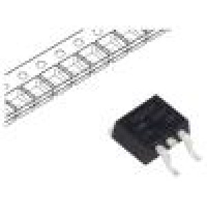 IRF3205ZSTRLPBF Tranzistor: N-MOSFET unipolární 55V 78A Idm: 440A 170W D2PAK