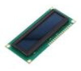 Zobrazovač: OLED alfanumerický 16x2 Rozm: 80x36x10mm červená