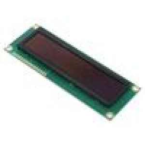 Zobrazovač: OLED grafický 100x16 zelená 5VDC