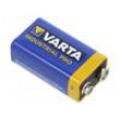 Baterie: alkalická 9V 6F22 Industrial PRO 25,5x47,5x16,5mm