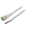 Kabel: pro snímače/automatizaci M12 PIN: 4 přímý 20m zástrčka