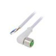 Kabel: pro snímače/automatizaci M12 PIN: 4 úhlový 20m zástrčka