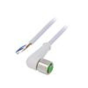 Kabel: pro snímače/automatizaci M12 PIN: 4 úhlový 20m zástrčka