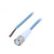 Kabel: pro snímače/automatizaci M12 PIN: 4 přímý 5m zástrčka