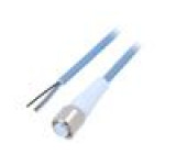 Kabel: pro snímače/automatizaci M12 PIN: 4 přímý 10m zástrčka