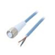 Kabel: pro snímače/automatizaci M12 PIN: 4 přímý 20m zástrčka