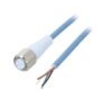 Kabel: pro snímače/automatizaci M12 PIN: 4 přímý 20m zástrčka