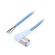 Kabel: pro snímače/automatizaci M12 PIN: 4 úhlový 5m zástrčka