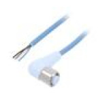 Kabel: pro snímače/automatizaci M12 PIN: 4 úhlový 5m zástrčka