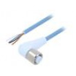 Kabel: pro snímače/automatizaci M12 PIN: 4 úhlový 10m zástrčka