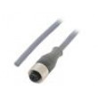 Kabel: pro snímače/automatizaci M12 PIN: 3 přímý 5m zástrčka