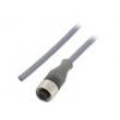 Kabel: pro snímače/automatizaci M12 PIN: 3 přímý 10m zástrčka