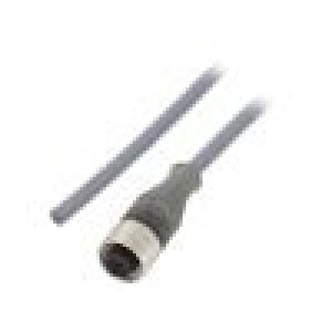 Kabel: pro snímače/automatizaci M12 PIN: 3 přímý 10m zástrčka