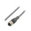 Kabel: pro snímače/automatizaci M12 PIN: 4 přímý 3m zástrčka