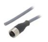 Připojovací kabel M12 PIN: 4 přímý 10m zástrčka 250VAC 2,2A