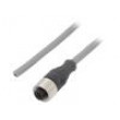 Připojovací kabel M12 PIN: 4 přímý 1m zástrčka 250VAC 2,5A