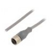 Kabel: pro snímače/automatizaci M12 PIN: 4 přímý 20m zástrčka