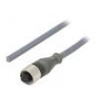 Kabel: pro snímače/automatizaci M12 PIN: 5 přímý 5m zástrčka