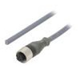 Připojovací kabel M12 PIN: 5 přímý 5m zástrčka 63VAC 2,2A