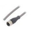 Kabel: pro snímače/automatizaci M12 PIN: 5 přímý 3m zástrčka