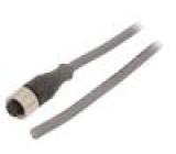 Kabel: pro snímače/automatizaci M12 PIN: 5 přímý 5m zástrčka