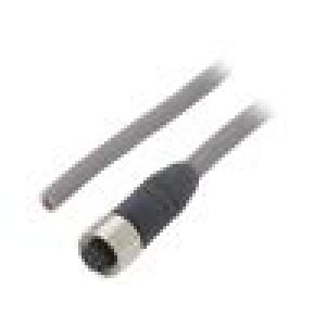 Kabel: pro snímače/automatizaci M12 PIN: 8 přímý 5m zástrčka