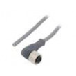 Kabel: pro snímače/automatizaci M12 PIN: 4 úhlový 10m zástrčka