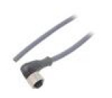 Připojovací kabel M12 PIN: 5 úhlový 3m zástrčka 63VAC 2,2A