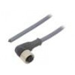 Kabel: pro snímače/automatizaci M12 PIN: 5 úhlový 5m zástrčka