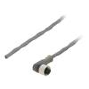 Kabel: pro snímače/automatizaci M12 PIN: 5 úhlový 5m zástrčka