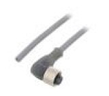Kabel: pro snímače/automatizaci M12 PIN: 5 úhlový 10m zástrčka