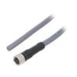 Kabel: pro snímače/automatizaci M8 PIN: 3 přímý 3m zástrčka