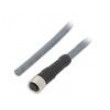 Kabel: pro snímače/automatizaci M8 PIN: 3 přímý 5m zástrčka