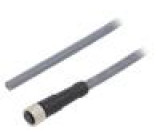 Připojovací kabel M8 PIN: 3 přímý 10m zástrčka -25÷80°C IP67