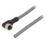 Připojovací kabel M8 PIN: 3 úhlový 10m zástrčka -25÷80°C IP67