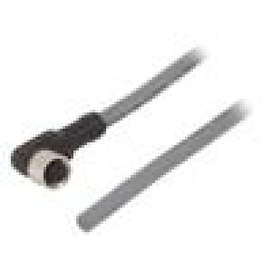 Kabel: pro snímače/automatizaci M8 PIN: 3 úhlový 10m zástrčka