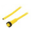 Kabel: pro snímače/automatizaci 7/8” PIN: 5 přímý 3m zástrčka