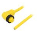 Kabel: pro snímače/automatizaci 7/8” PIN: 3 úhlový 3m zástrčka