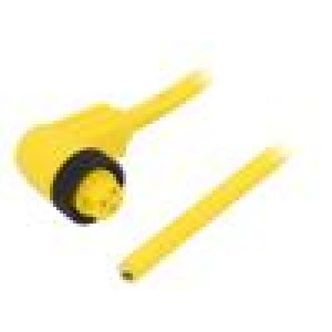 Kabel: pro snímače/automatizaci 7/8” PIN: 3 úhlový 3m zástrčka