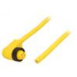 Kabel: pro snímače/automatizaci 7/8” PIN: 4 úhlový 3m zástrčka