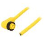 Kabel: pro snímače/automatizaci 7/8” PIN: 5 úhlový 3m zástrčka