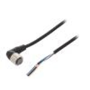 Kabel: pro snímače/automatizaci M12 PIN: 4 úhlový Dél: 10m 4A