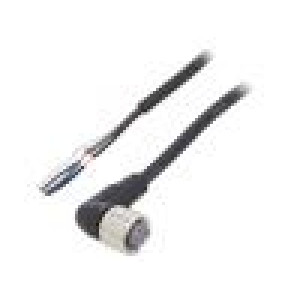 Kabel: pro snímače/automatizaci M12 PIN: 4 úhlový Dél: 2m 4A