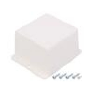 Kryt: univerzální X: 69mm Y: 82mm Z: 45mm ABS bílá