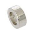 Distanční sloupek 6,2mm válcový mosaz nikl Vněj.prům: 4mm