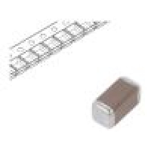 Kondenzátor keramický MLCC 1uF 100V X7R ±10% SMD 1206