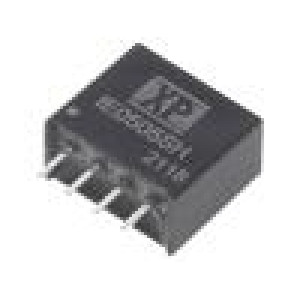 IE0505SH Měnič: DC/DC 1W Uvst: 5V 5VDC Ivýst: 200mA SIP 11,68x9,65x6mm