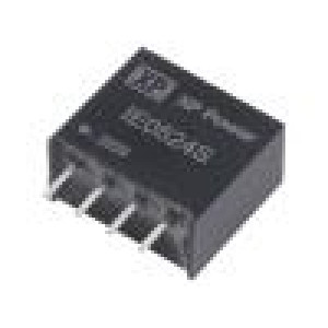 IE0524S Měnič: DC/DC 1W Uvst: 5V 24VDC Ivýst: 42mA SIP 11,68x9,65x6mm